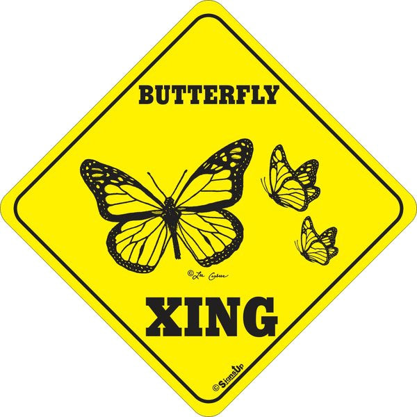 Xing Sign - Butterfly - Critter Country Supply Ltd.