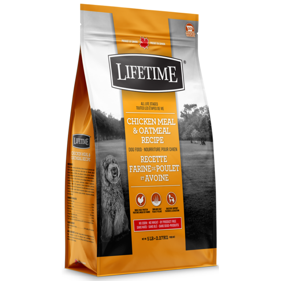 Lifetime® Chicken Meal & Oatmeal Recipe