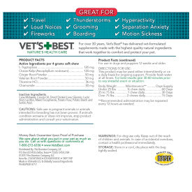 Vet's Best® Comfort Calm, 30 Soft Chews