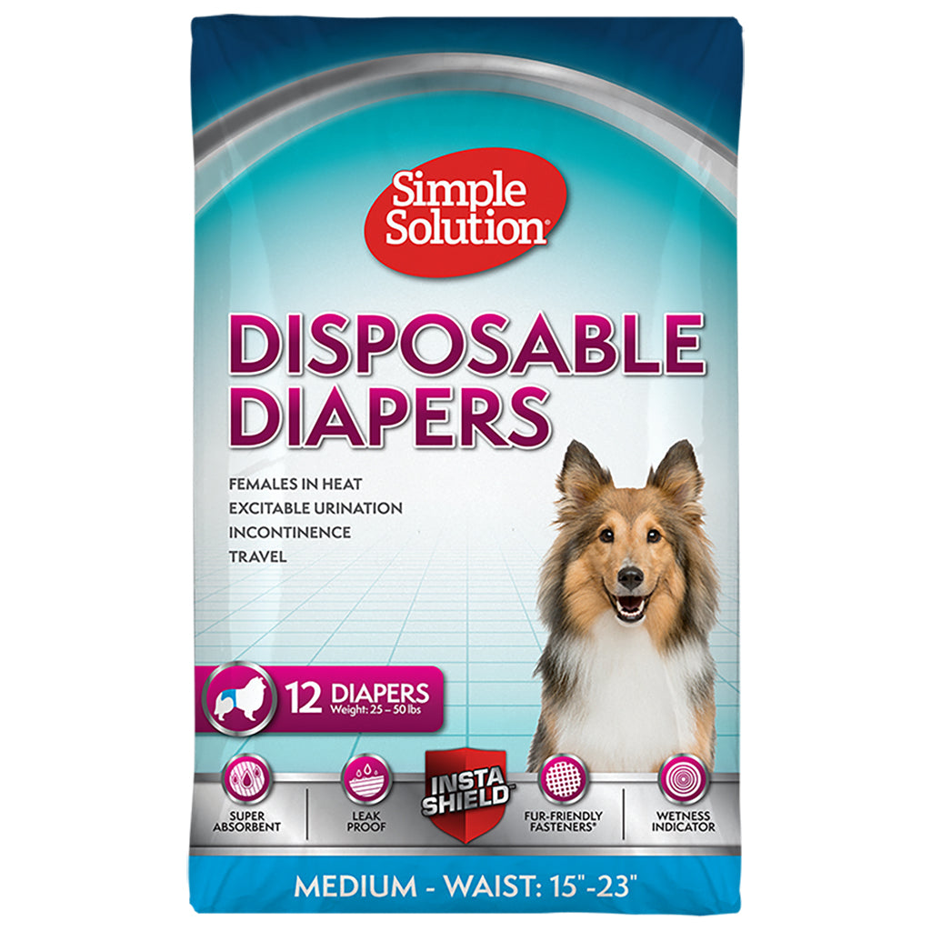 Female dog diapers outlet for poop