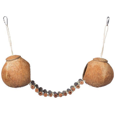 Prevue Pet Products Naturals Double Coconut Walk for Small Animals & Birds - Critter Country Supply Ltd.