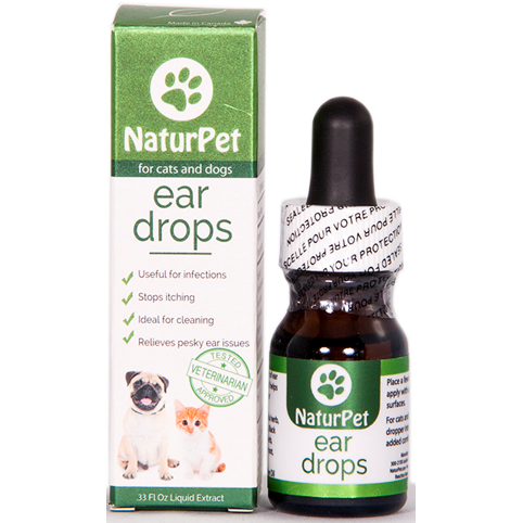NaturPet Ear Drops 10ml - Critter Country Supply Ltd.