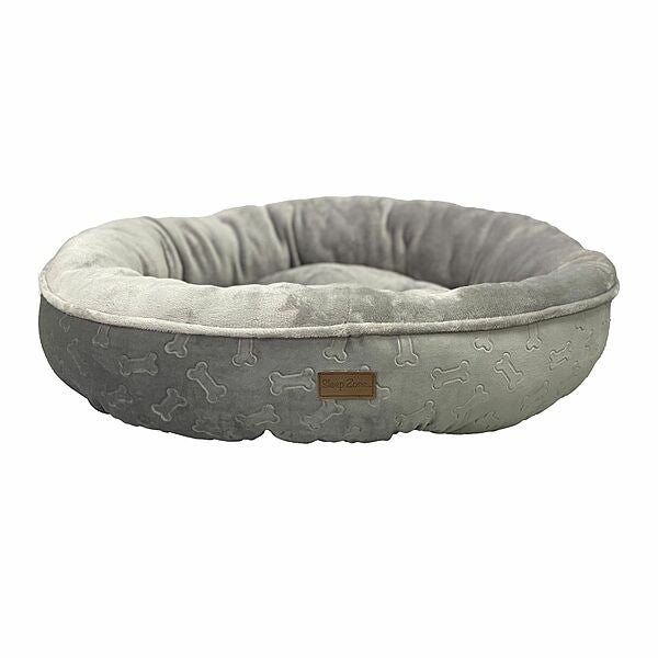 Ethical® Embossed Bone Round Pet Bed