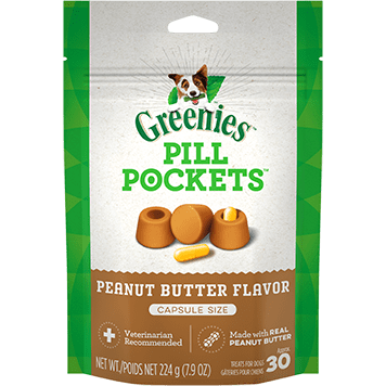 GREENIES™ PILL POCKETS™ Treats for Dogs Real Peanut Butter Flavor Capsule Size