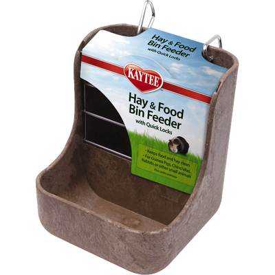 Kaytee® Hay & Food Bin Feeder - Critter Country Supply Ltd.