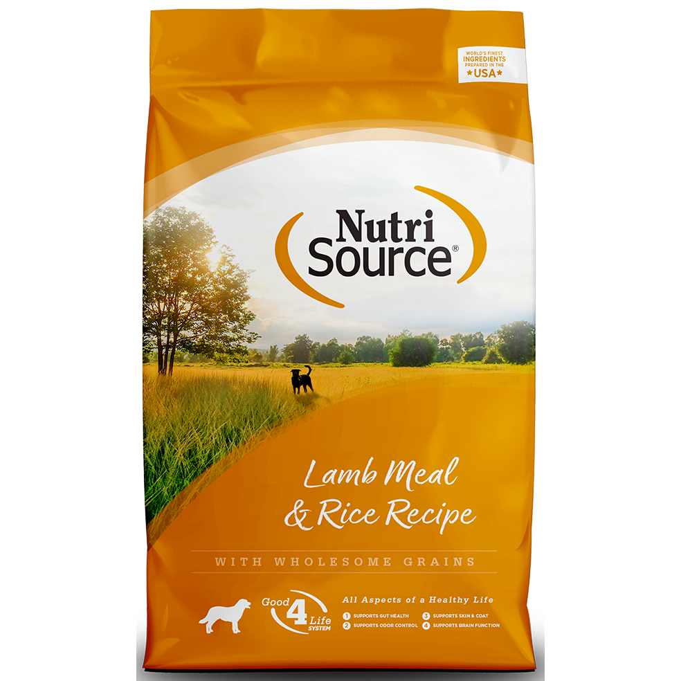 NutriSource® Lamb Meal & Rice Recipe