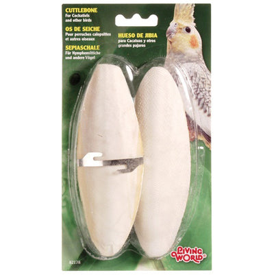 Living World® (Large) Cuttlebone Twinpack - Critter Country Supply Ltd.