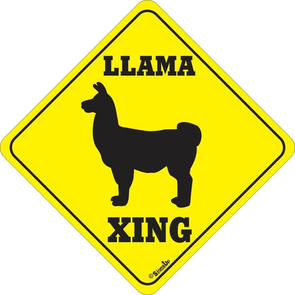 Xing Sign - Llama - Critter Country Supply Ltd.