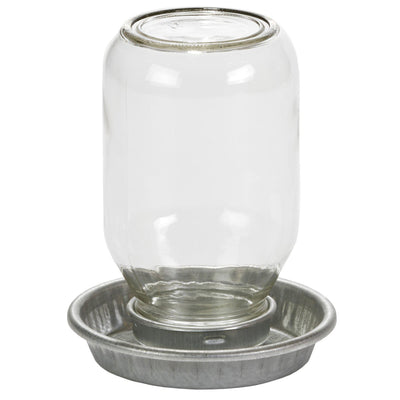 Little Giant® 1 Quart Metal Poultry Waterer Base - Critter Country Supply Ltd.