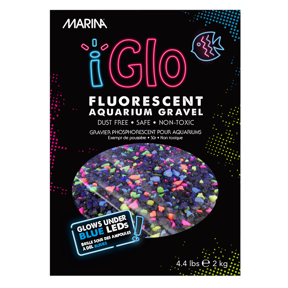 Marina® iGlo Fluorescent Aquarium Gravel - Galaxy 4LB