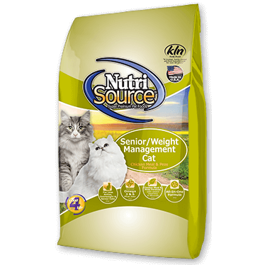 Nutrisource chicken and rice online cat food