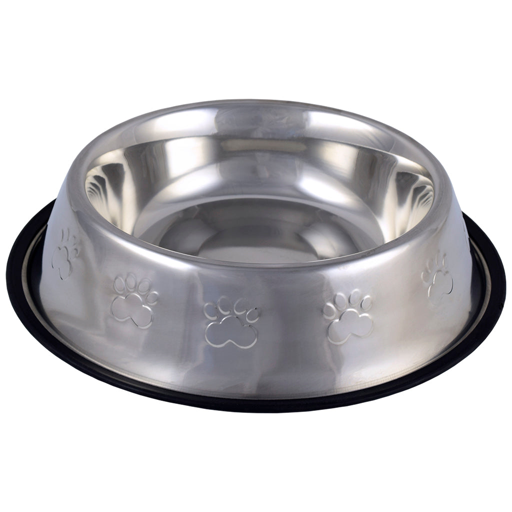 Unleashed Non-Skid Stainless Steel Enhanced Bowl
