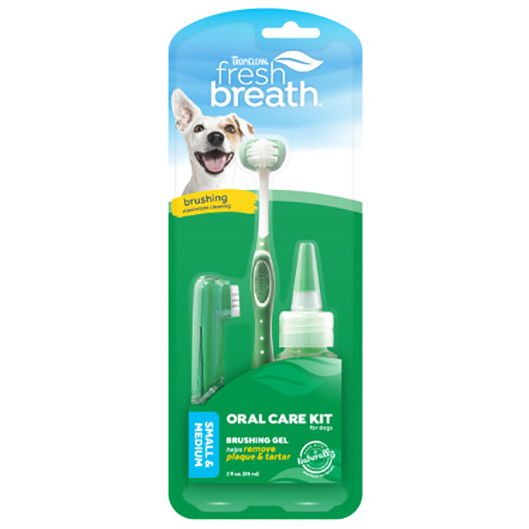TropiClean® Fresh Breath® Oral Care Kit for Small & Medium Dogs