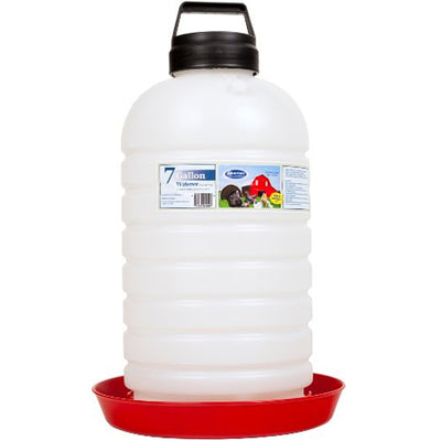 Farm-Tuff® 7 Gallon Top-Fill Plastic Poultry Fountain