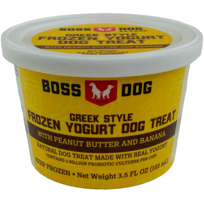 Boss Dog® Greek Style Frozen Yogurt Dog Treat 103mL - Critter Country Supply Ltd.