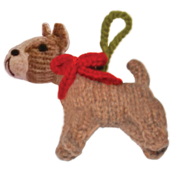 Chilly Dog® Hand-Knit Christmas Pet Ornaments