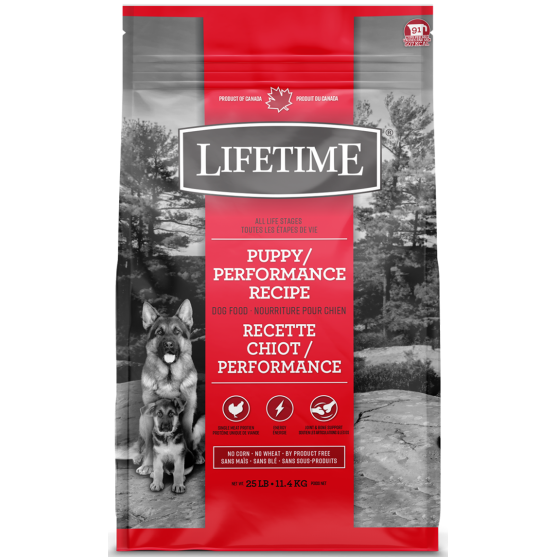 Lifetime® Puppy/Performance Recipe