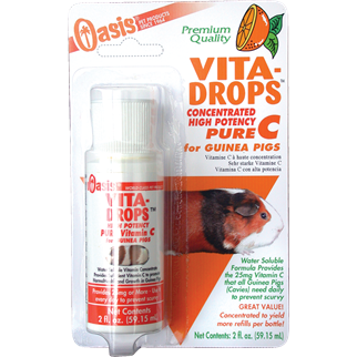 Oasis® Vita-Drops Pure C™ for Guinea Pigs