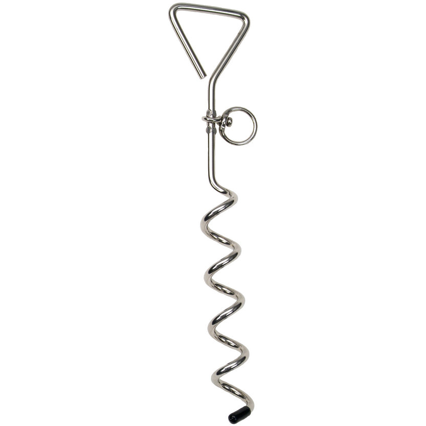 Titan® Spiral Dog Tie Out Stake - Critter Country Supply Ltd.