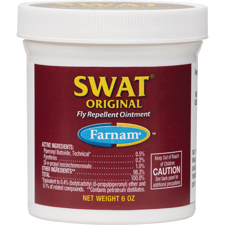 Farnam® SWAT® Fly Repellent Cream for Wounds and Sores 170g - Critter Country Supply Ltd.