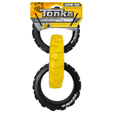Tonka® Flex Tread 3-Ring Chew Tug - Critter Country Supply Ltd.