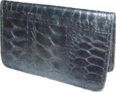 Black Turkey Leg Leather Card Holder - Critter Country Supply Ltd.