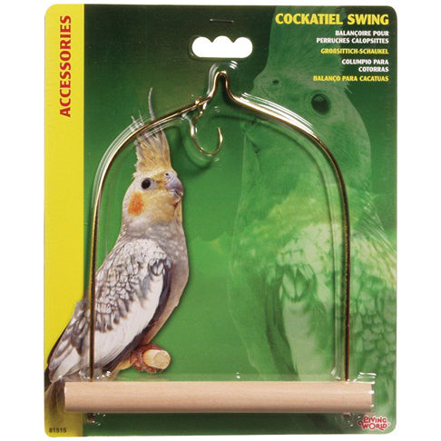 Living World® Cockatiel Swing - Critter Country Supply Ltd.