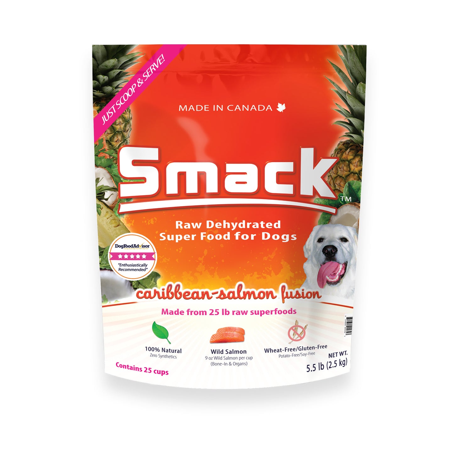 Smack™ Raw Dehydrated Super Food for Dogs