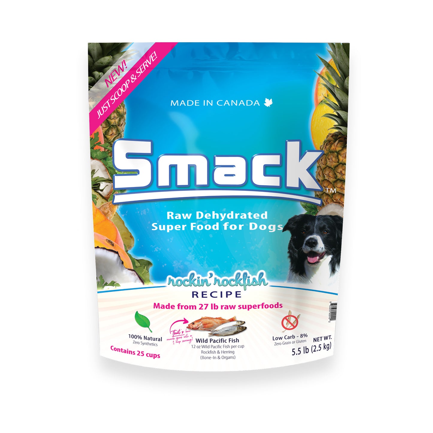 Smack™ Raw Dehydrated Super Food for Dogs