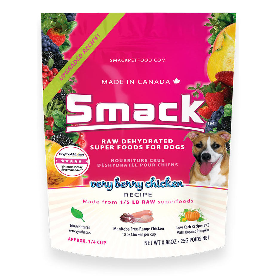 Smack™ Raw Dehydrated Super Food for Dogs